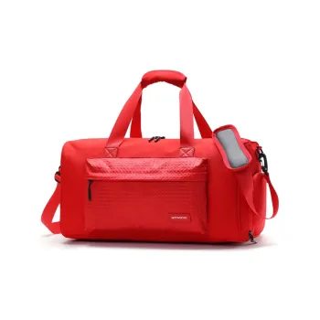 SEPTWOLVES Fabric Travel Bag Large Size Unisex Red