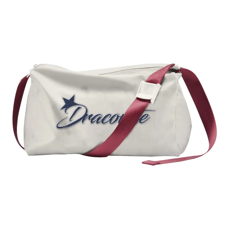 DRACONITE Polyester Small Square Bag Pillow Bag Crossbody Bag Shoulder Bag Regular Unisex Gray-0