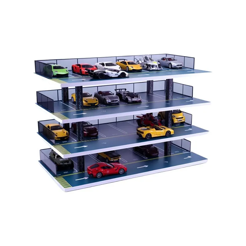 Maisto 1:32 Scale Car Model Parking Lot With Garage Scenario Model Accessories-2