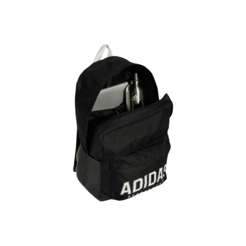 Adidas Recycled Polyester Backpack Large Size Unisex Black-2