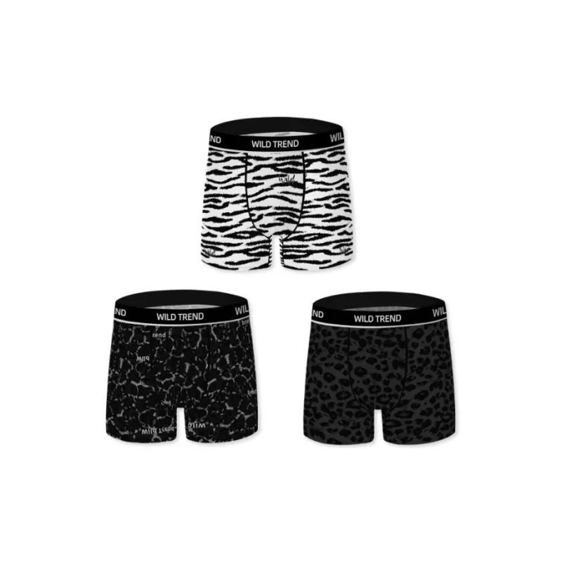 Qiao Ni Tong Underpants Men's 3 Pack-11