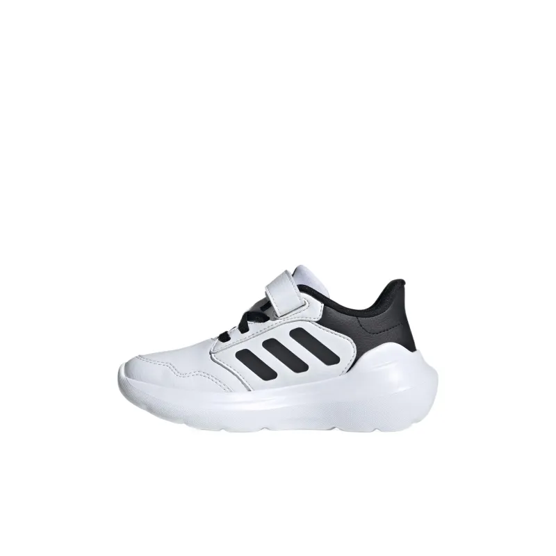 Adidas Tensaur Run 3.0 Slip Resistant Low Top Kids Lifestyle Shoes White/Black Kids'-1