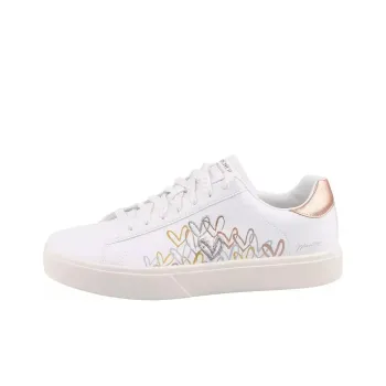 Skechers Eden LX Anti Slip Wear Resistant Low Top Skateboard Shoes Women's White