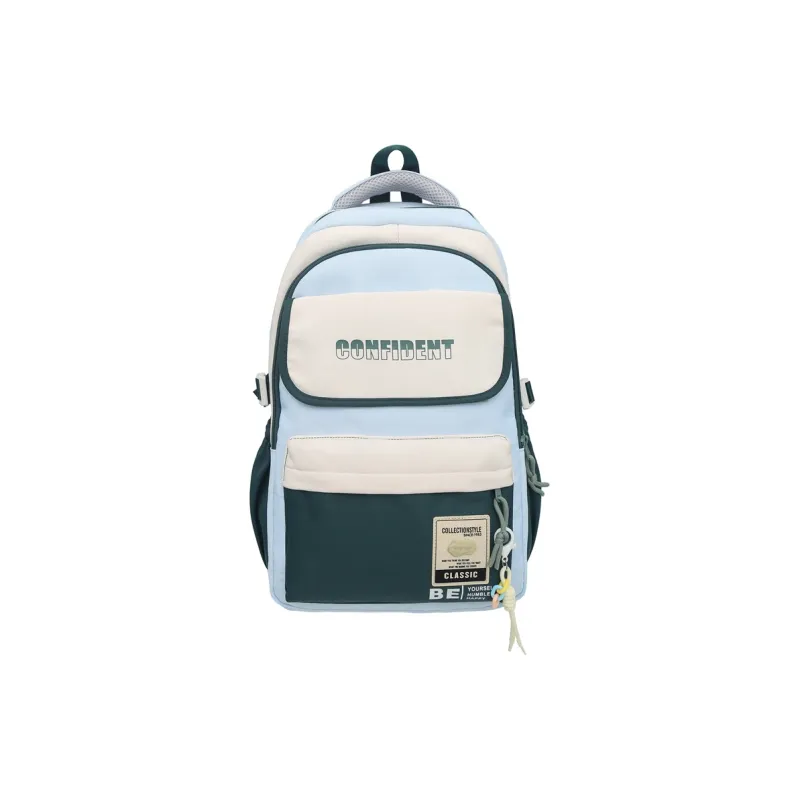 OURFUN Nylon Backpack Unisex Multicolor-9