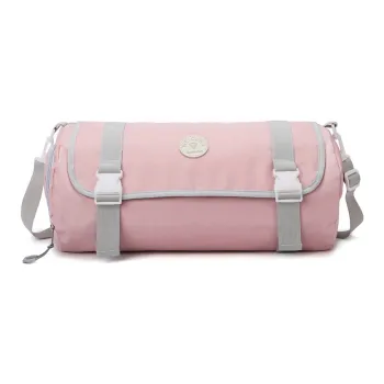OURFUN Oxford Gym Bag Large Size Unisex Black/Rose Red/Purple/Orange/Blue/Pink