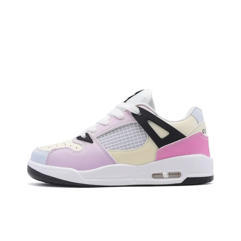 Cushioning, Lightweight, Breathable Low Top Classic Skateboard Shoe Style Unisex Unique Gradient Design-1