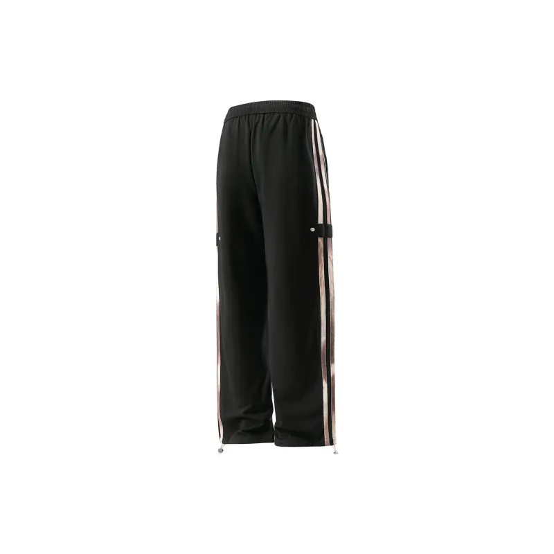 T&D JOJO Casual Pants Unisex Black-1