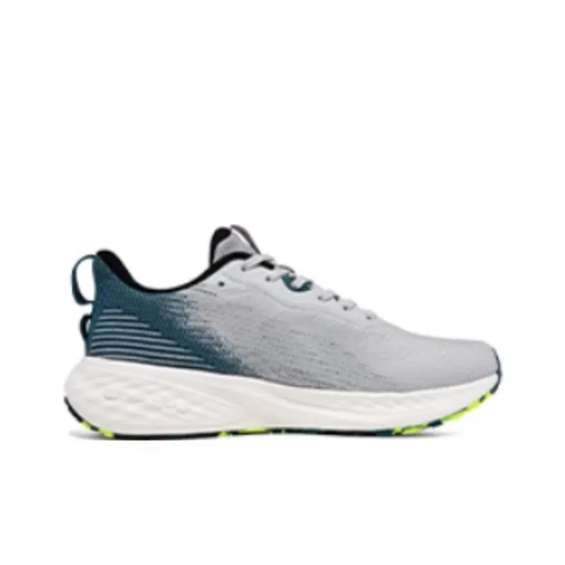 361° Cushioning Wear Resistant Low Top Running Shoes Men's Gray Green-1