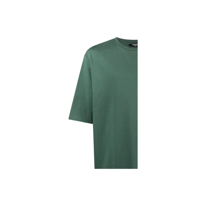 BALMAIN T-Shirts Men Green-4