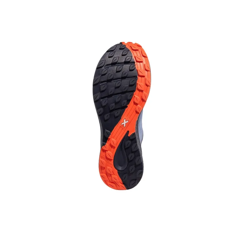 LA SPORTIVA Slip Resistant And Breathable Low Top Outdoor Shoes Women's Blue Orange-4