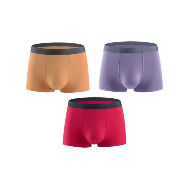 Qiao Ni Tong Underpants Men's 3 Pack-7
