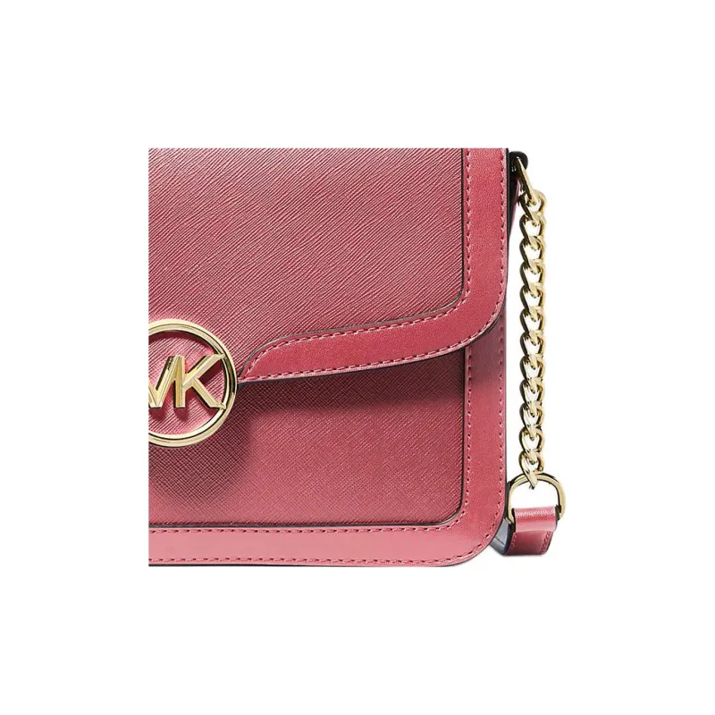 MICHAEL KORS Coated Canvas Crossbody Bag Shoulder Bag Medium Size Women's Rose-3