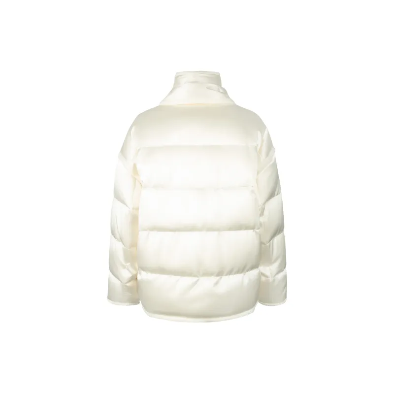 Valeria Obbaco Down Jacket Women's White-1