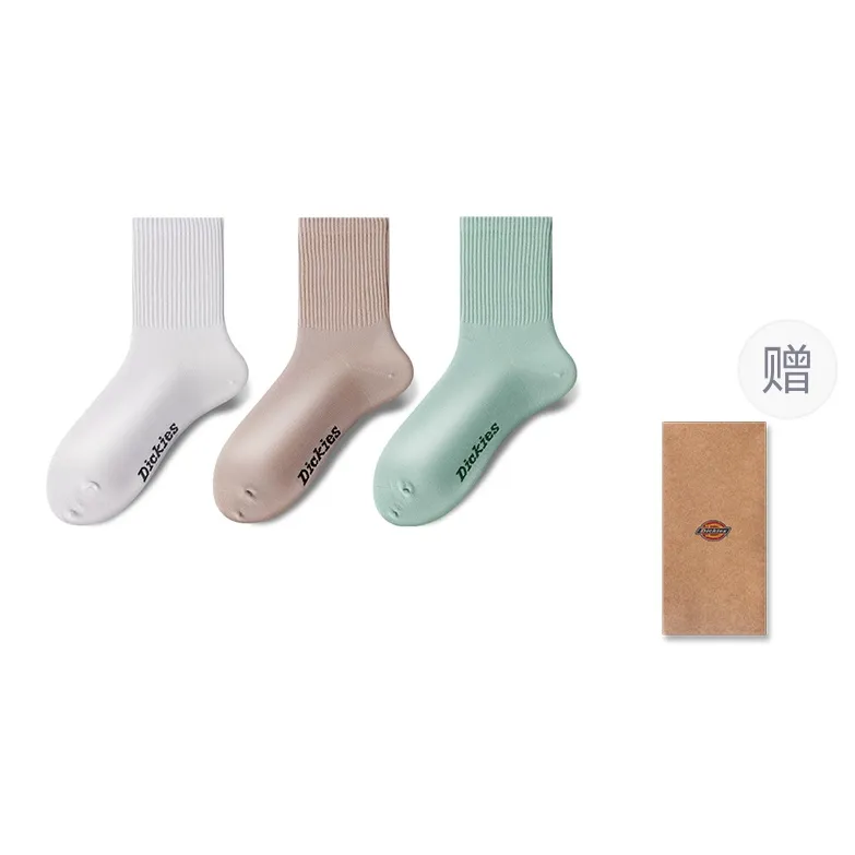 Dickies Comfortable Fall And Winter Crew Socks Unisex-24