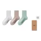 [3 Pack]White, Light Apricot, Light Green