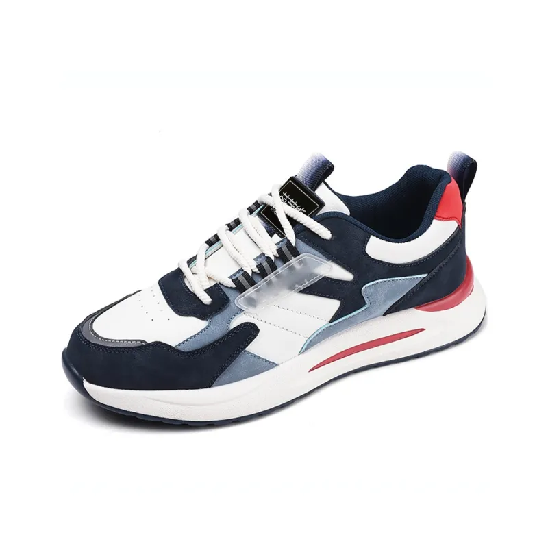 Budding Bear Height Increasing Wear Resistant Lightweight Breathable Slip Resistant Low Top Casual Shoes Men's-11