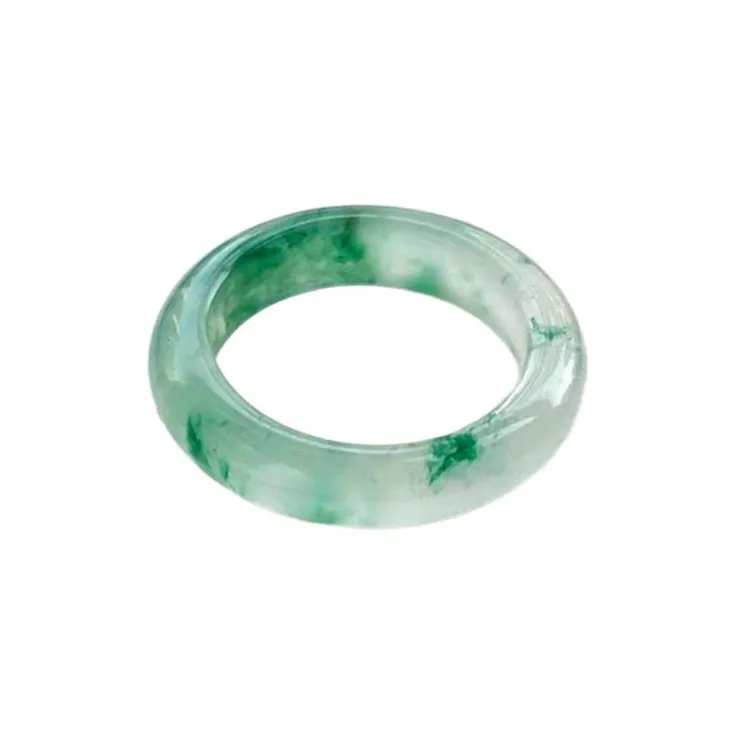 Zhen Yu Zhen Pin Dulong Jade Rings Unisex-0