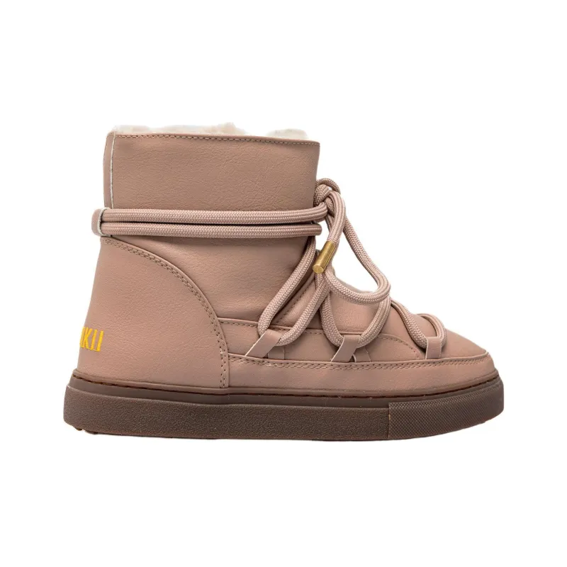 Inuikii Short Snow Boots Women's Nude-1