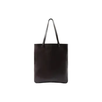 SOEUR Cow Leather Shoulder Bag Women's Ebony