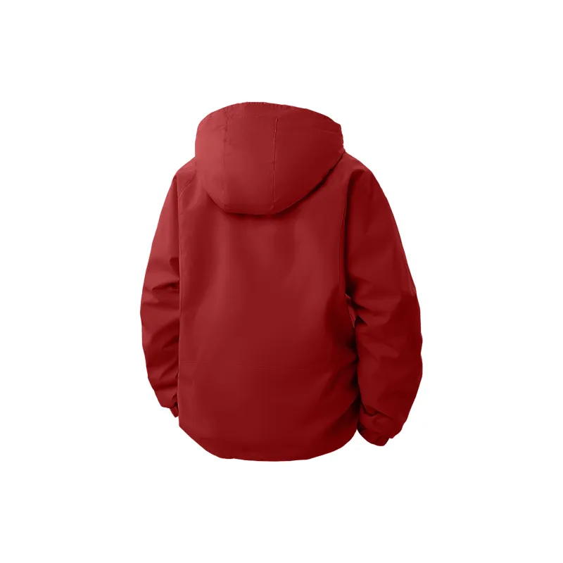 GDRX Jackets Coats Unisex Sandy Salt Red-1