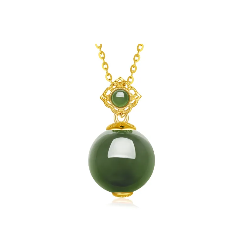 Oriental Jade Necklaces Green Jade Women's-0