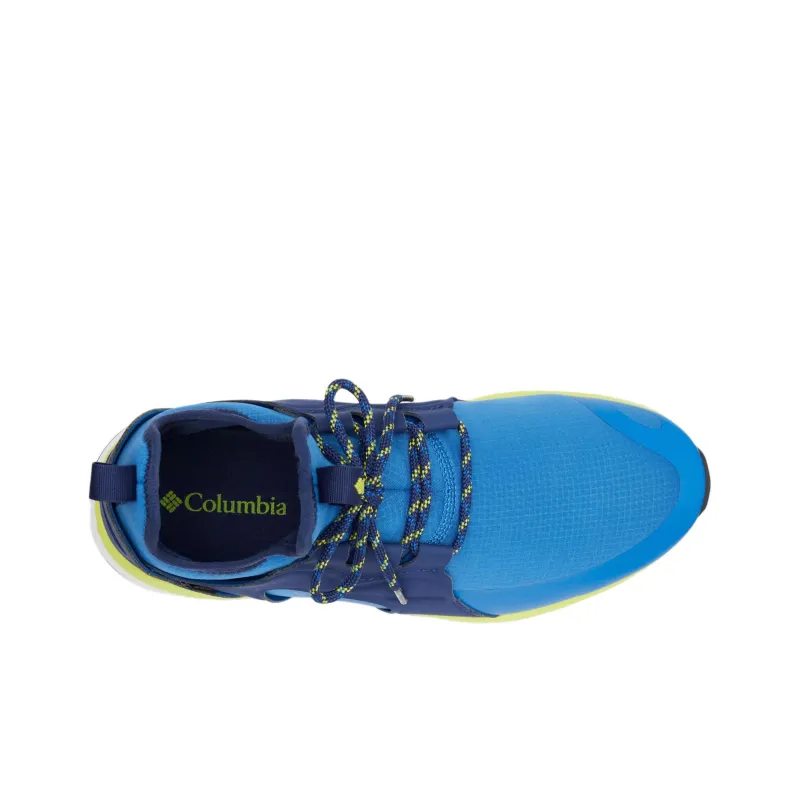 Columbia Abrasion-Resistant Slip-Resistant Ankle-Length Outdoor Boots Men's Blue-3