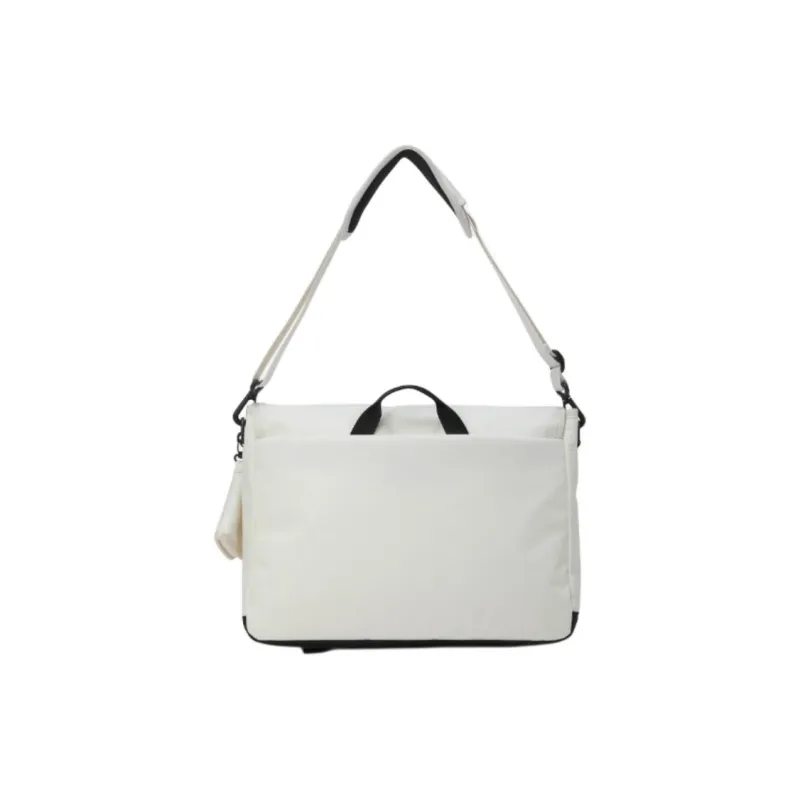 DESCENTE L Messenger Bag, Shoulder Bag, Crossbody Bag, Handbag Polyester Ivory Unisex-3