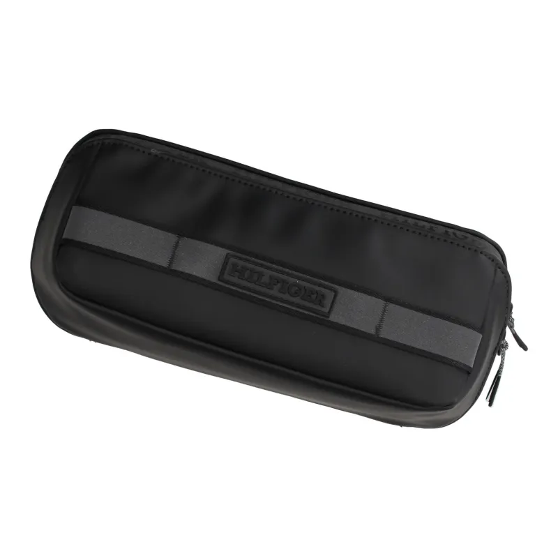 Tommy Hilfiger Polyurethane Toiletry Bag Unisex Black-1