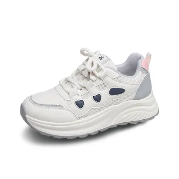 YUZHAOLIN Anti Slip Wear Resistant Low Top Chunky Sneakers Women's