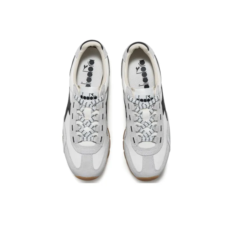 Diadora Wear Resistant Low Top Casual Shoes Unisex White-1