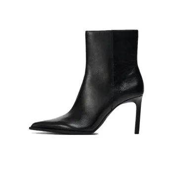 ZARA Ankle Boots 8.5cm Women's Black