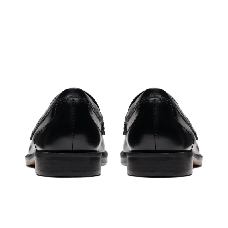 Clarks Straven Edge Loafers Women's Black-3