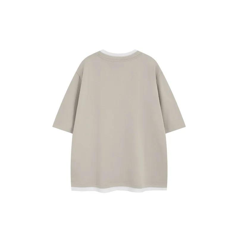 CUWU Drop Shoulder Sleeve T Shirt Unisex-3