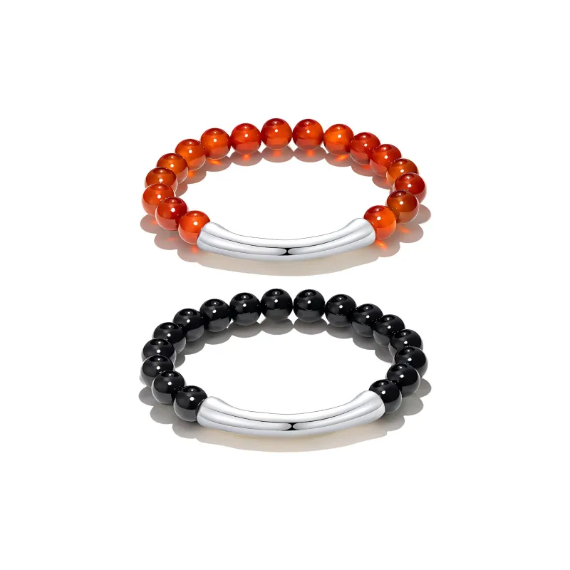 Jodie&Kevin Agate Jade Bracelets Unisex-4