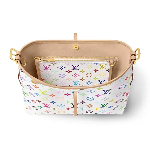 LOUIS VUITTON X Takashi Murakami CarryAll Pm White Multicolored-3