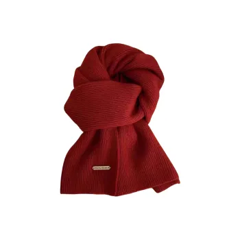MITHAOL KUSC Australian Wool Knit Scarves Women's