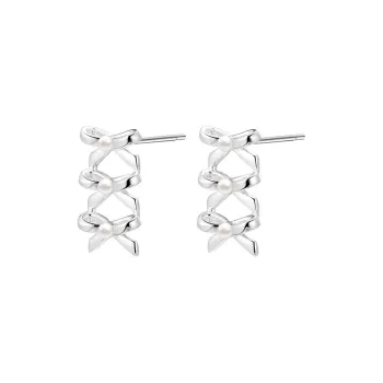 May10th S925 Silver Stud Earrings Women's