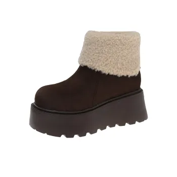 KUPE Warm Coverage Short Snow Boots Women's