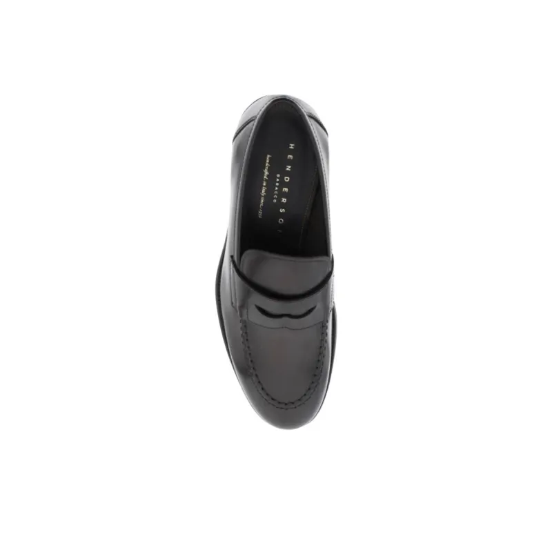 Henderson Baracco Loafers Men's Dark Brown-2