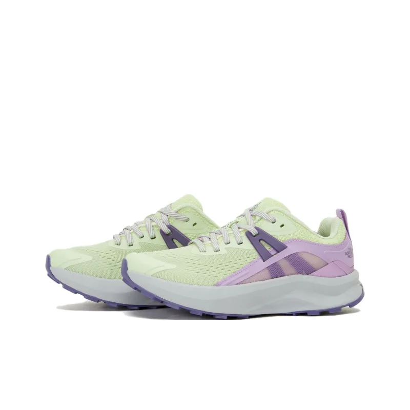 THE NORTH FACE Hypnum Cushioning Wear Resistant Low Top Casual Running Shoes Women's Yellow Green-2