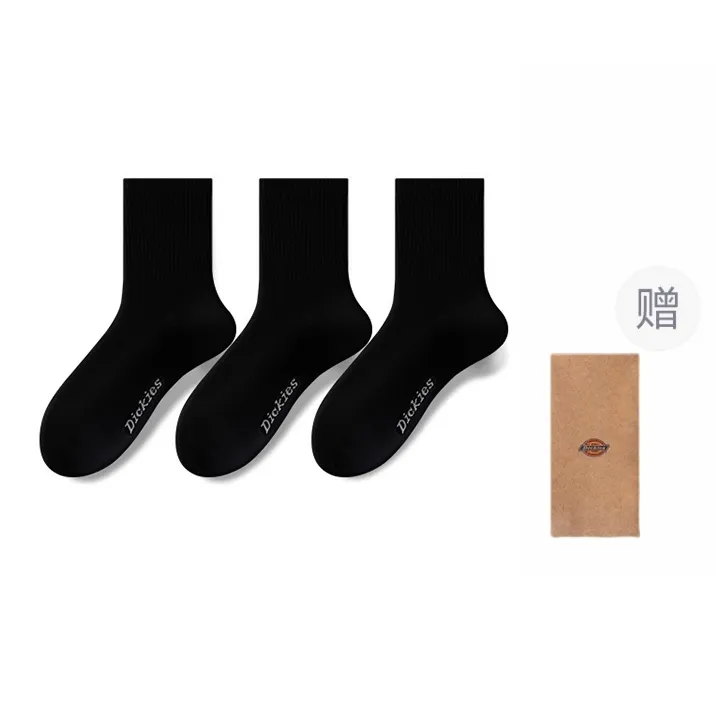Dickies Comfortable Fall And Winter Crew Socks Unisex-30