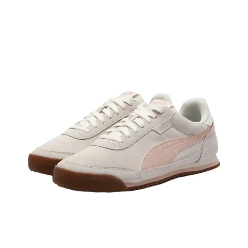 PUMA Turino 2 Anti Slip Wear Resistant Low Top Casual Shoes Women's White Pink-2