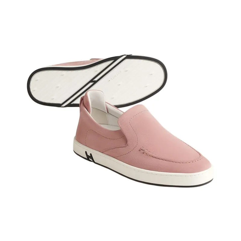 HERMES Kiddy Casual Single Shoes Women's Pink-3