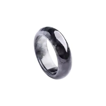 Bailiang Glutinous Jade Rings Unisex