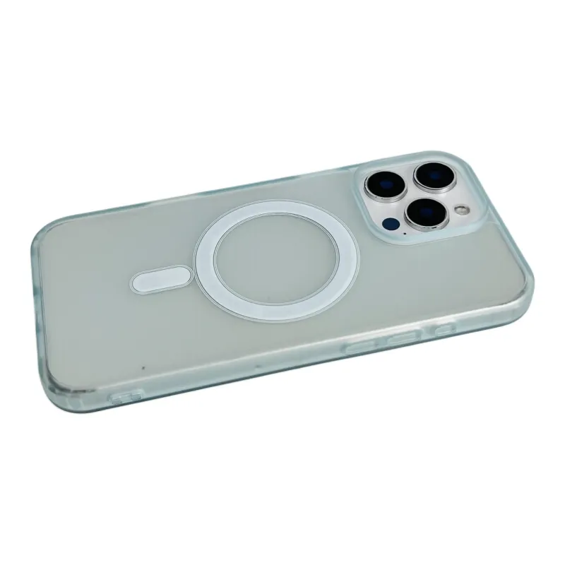 Wei Xin TPU Material Matte Magnetic Tricolor Phone Cases Compatible With IPhone 16/15 Pro Max/Apple 13/14 Pro/Max-11