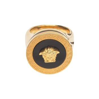 FANSIZHE Brass Rings Unisex Gold