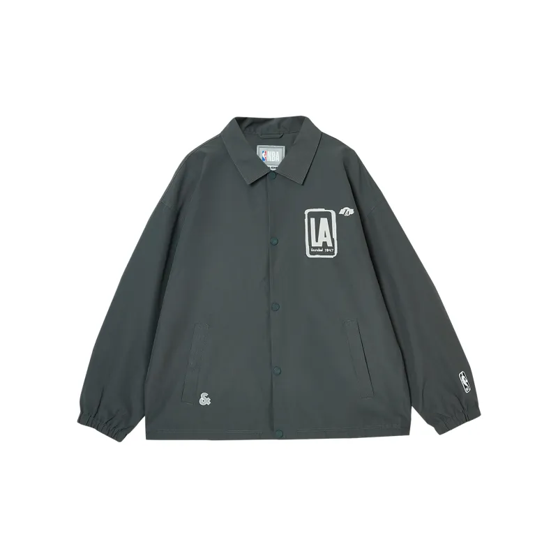 JACK JONES· x NBA Jacket Men's Black Sandy-2