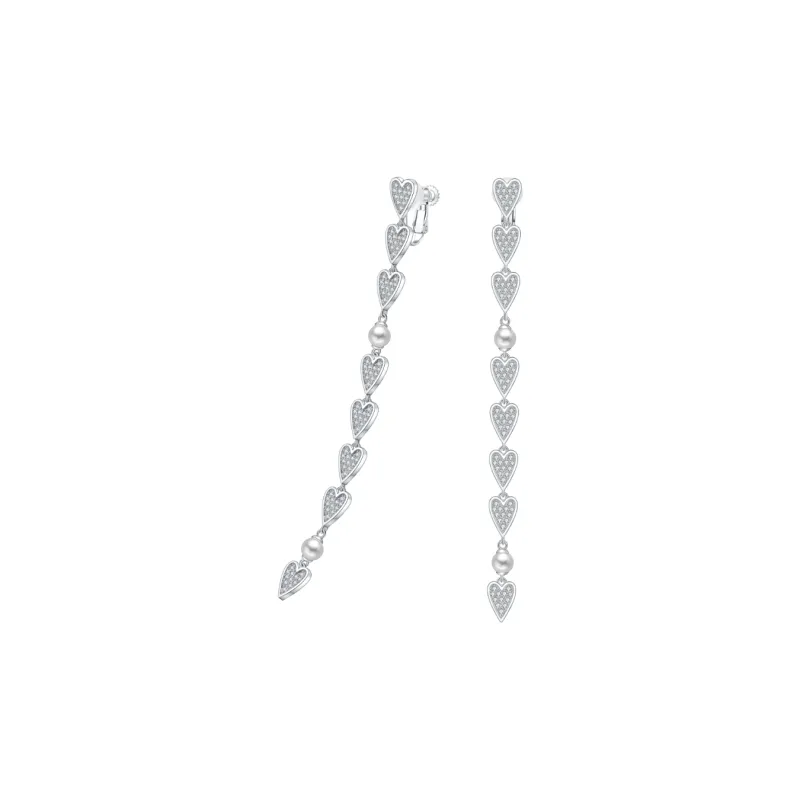 BABYBEI 925 Sterling Silver Clip On Earrings Women's-1