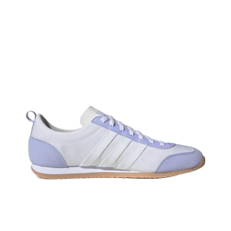 Adidas VS JOG 2.0 Anti Slip Wear Resistant Low Top Casual Shoes Unisex Purple-1