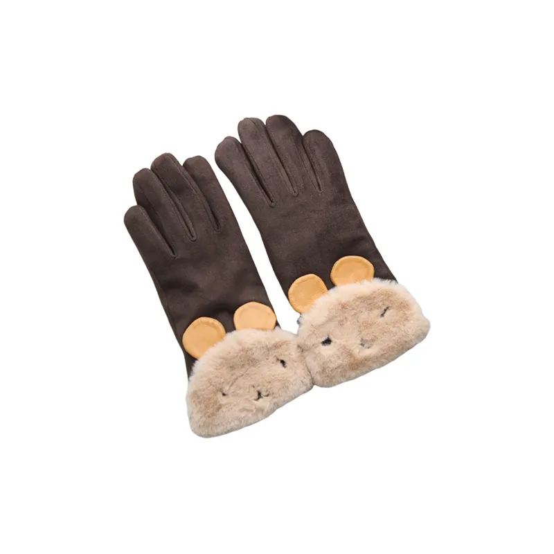 Cranta Komeia Polyester Knit Gloves Women's-0